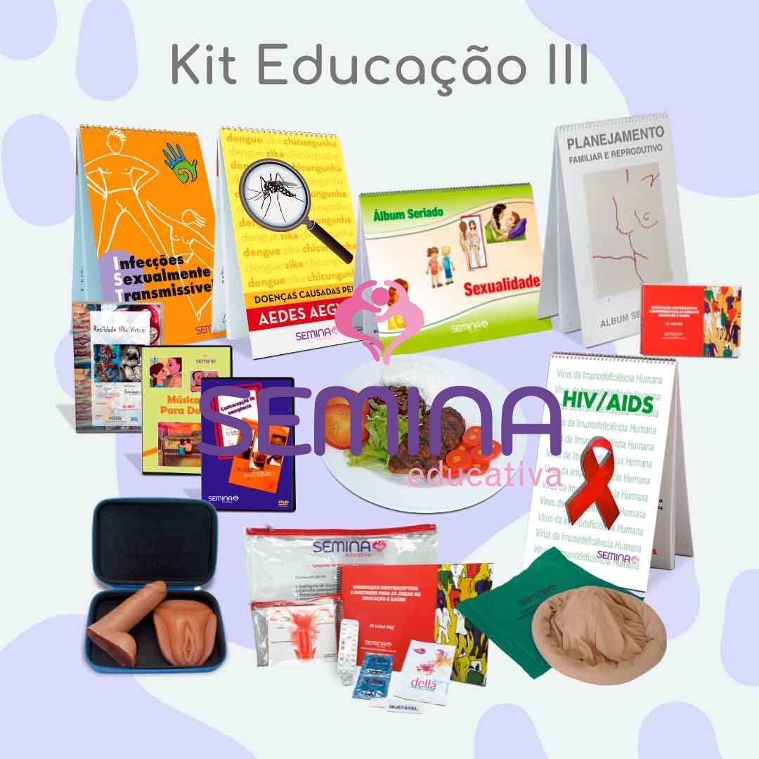 KIT 3 - EDUCAÇÃO - ADOLESCENTES - ENSINO MÉDIO E EJA