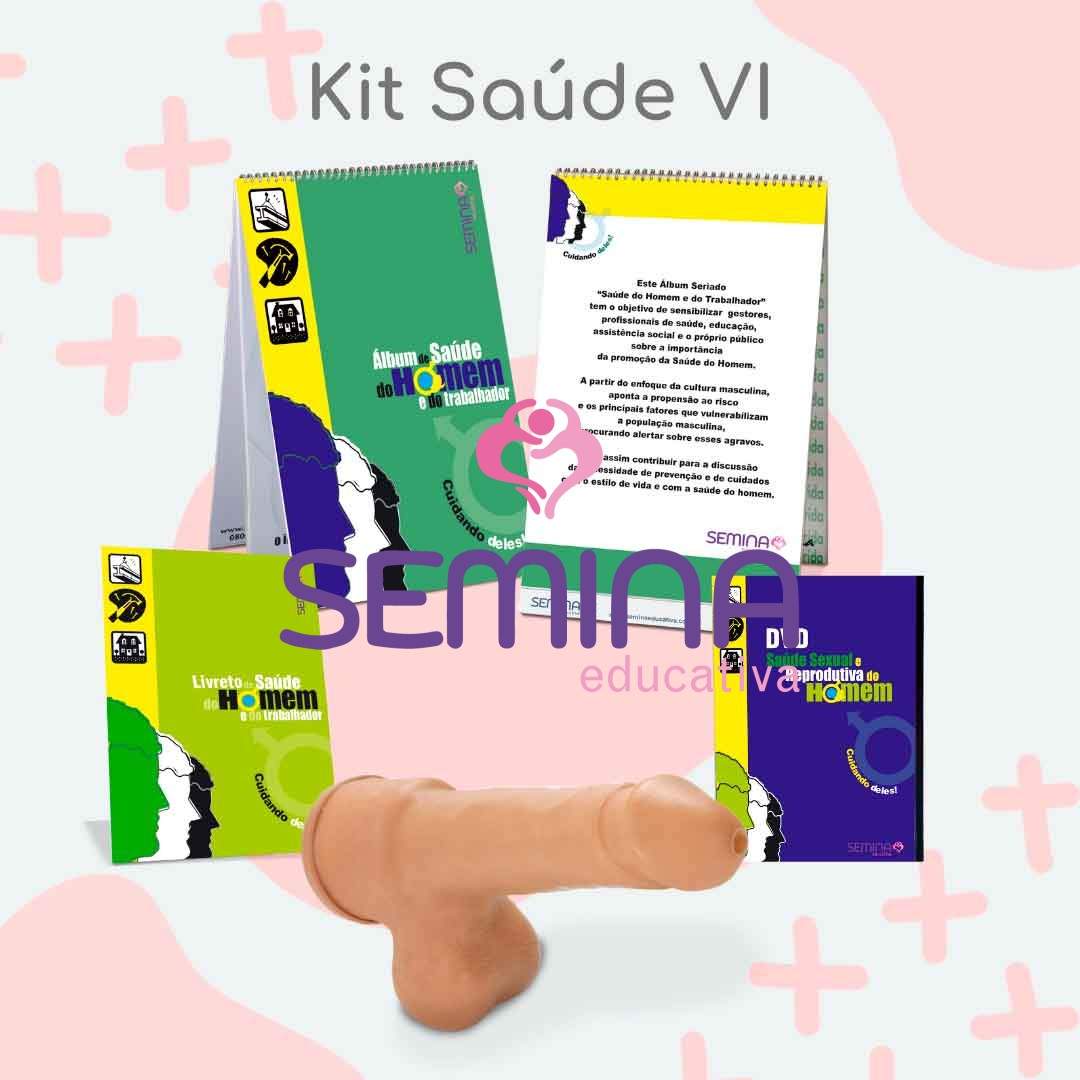 KIT 6 - SAÚDE - SAÚDE DO HOMEM E DO TRABALHADOR