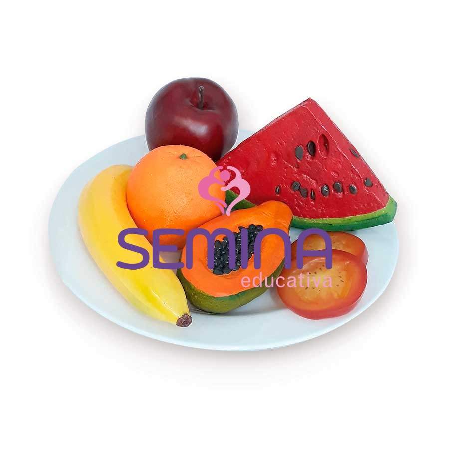 Kit Educativo Prato Frutas