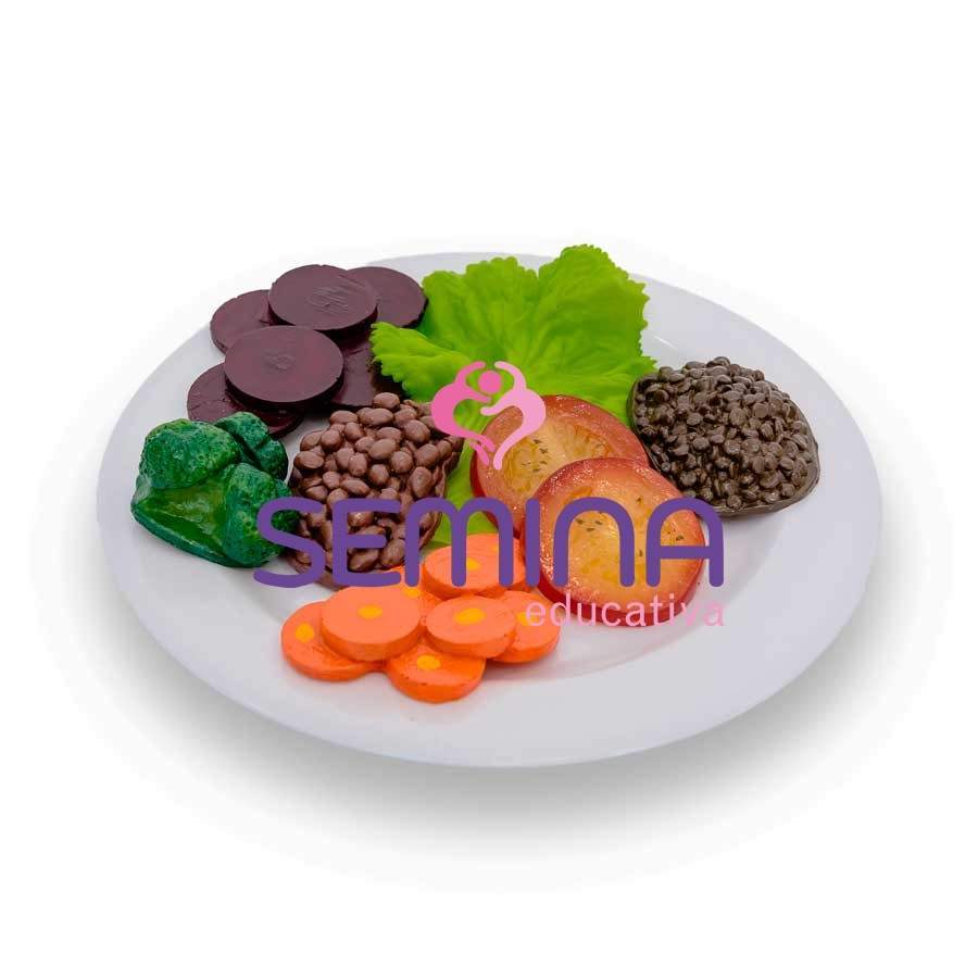 Kit Educativo Prato Vegetais
