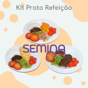 Kit Prato Refeição - Frango/Peixe/Carne